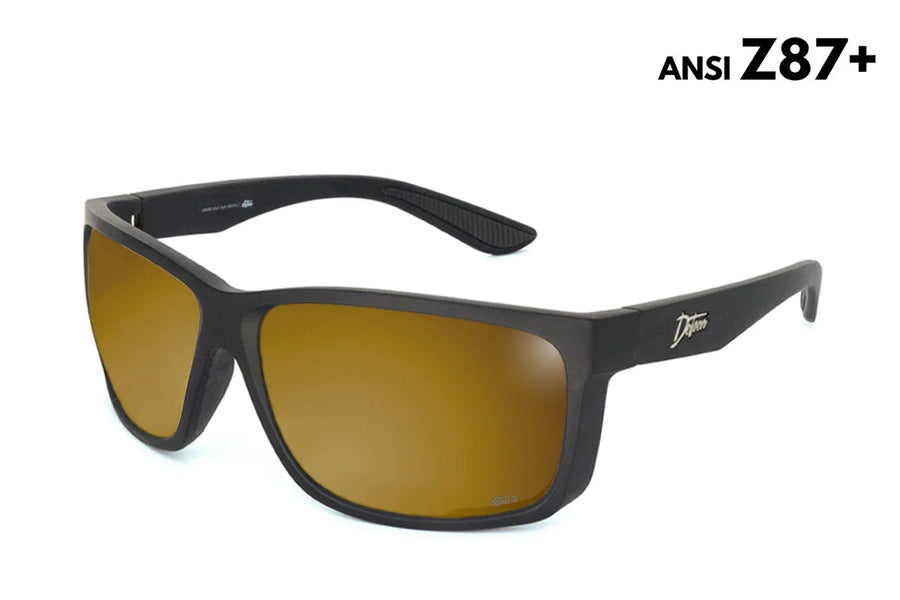 Breach - Matte Black - 24K Gold Polarized ANSI Z87+