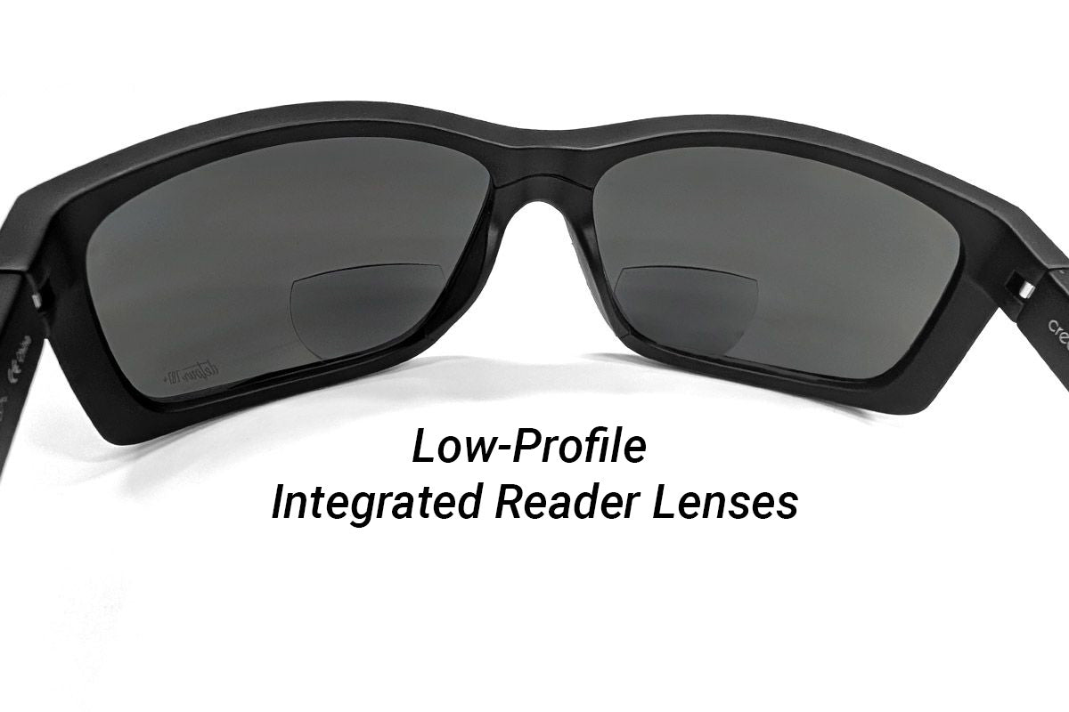 Breach XL Reader - Matte Black - Deep Blue Polarized ANSI Z87+