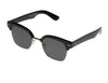 spitfire cut 104 sunglasses with black frame and black lenses