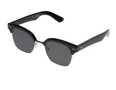 spitfire cut 104 sunglasses with black frame and black lenses