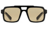 black spitfire cut fifty eight with tan lenses