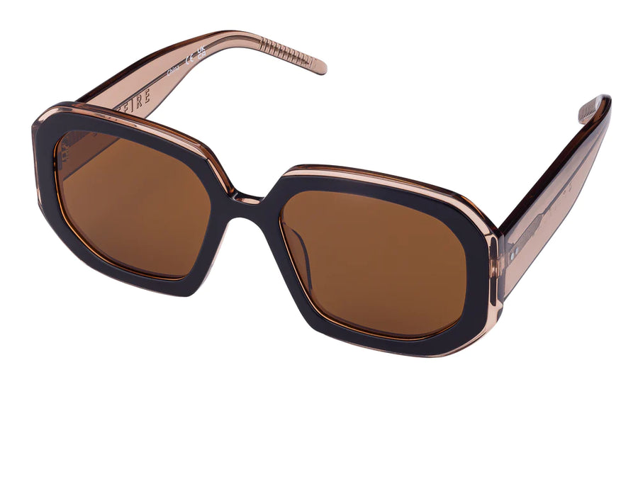 Spitfire Cut Sixty Three Sunglasses - Black/Tan/Brown