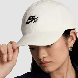 white nike sb hat