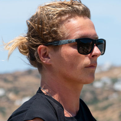 Eminence - Sharks & Stripes Blackout - Jet Black Lens Polarized