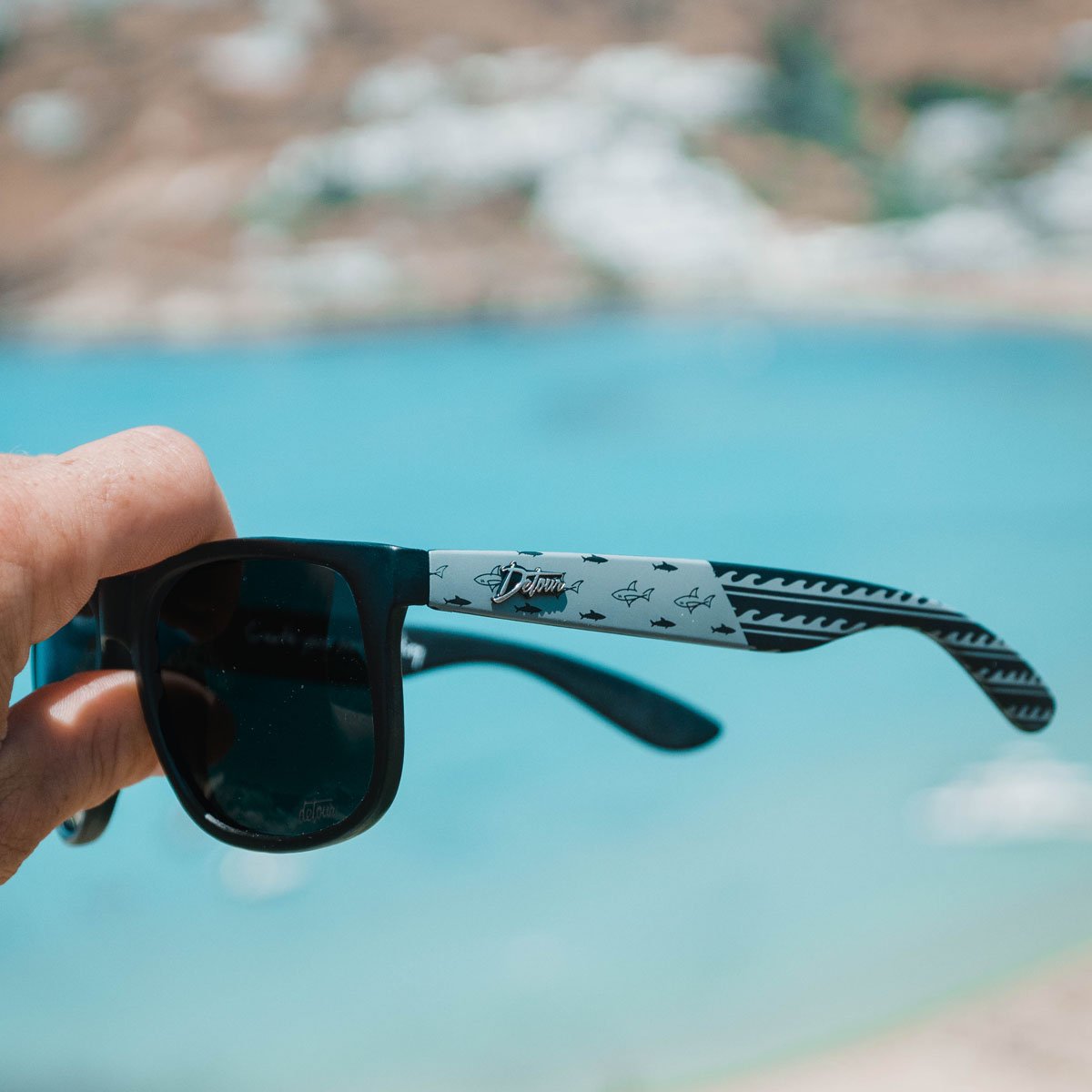 Eminence - Sharks & Stripes Blackout - Jet Black Lens Polarized