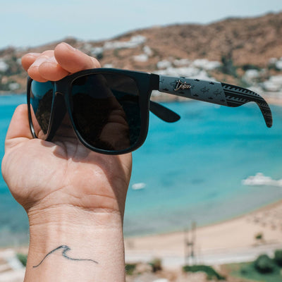 Eminence - Sharks & Stripes Blackout - Jet Black Lens Polarized