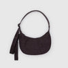 purple small nylon crescent baggu bag
