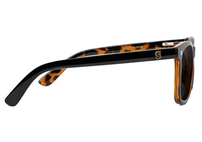 Glassy Mikemo Premium Polarized - Black/Tortoise