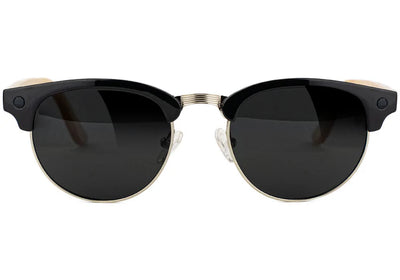 Glassy Fender x Morrison Polarized Sunglasses Colab - Black/Maple