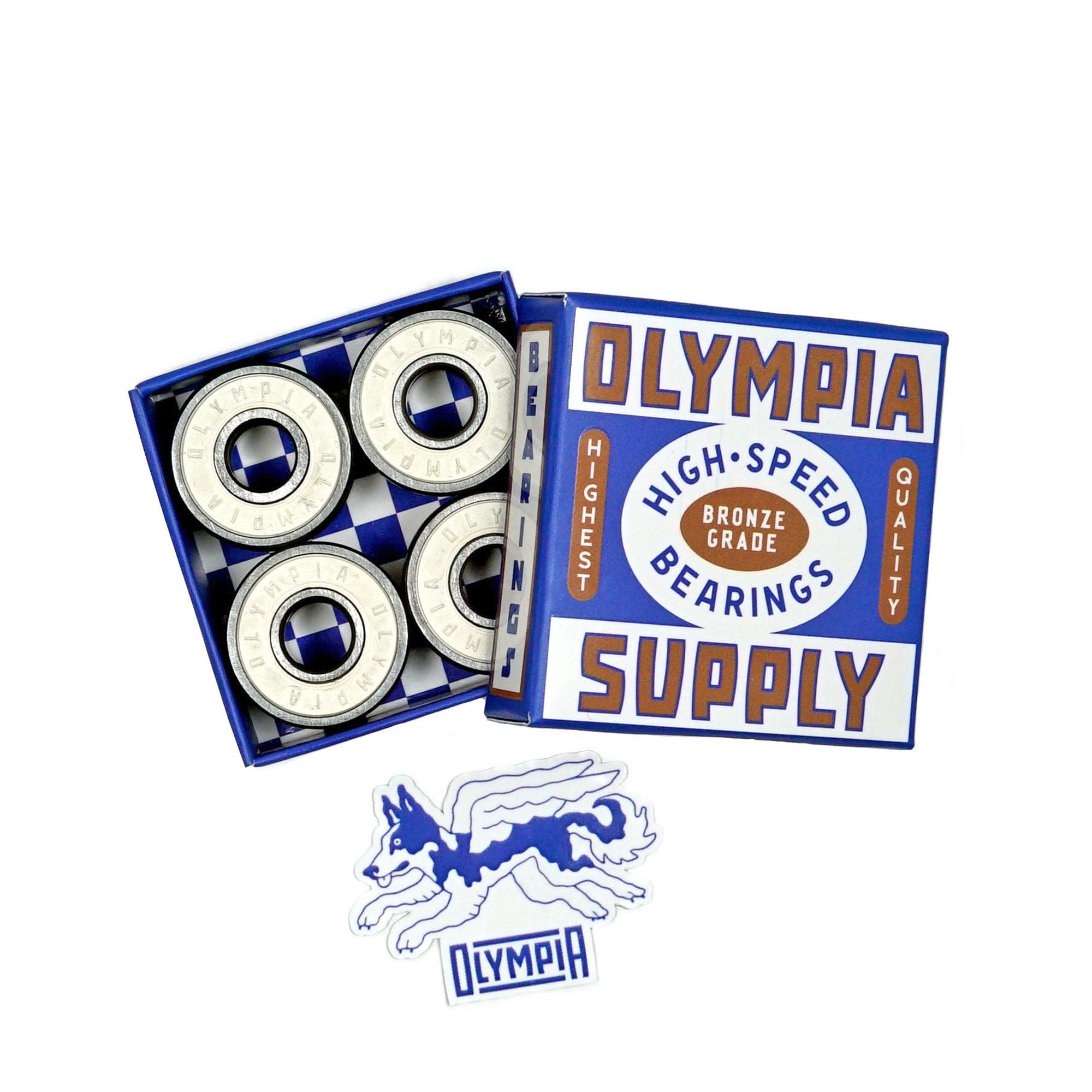 olympia supply co high speed bearings bronze grade