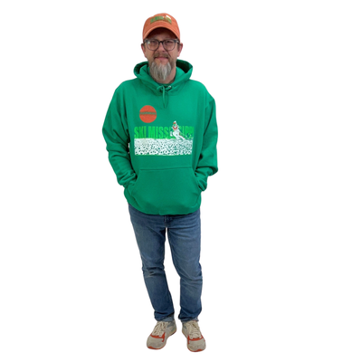 kelly green ski mississippi hoodie