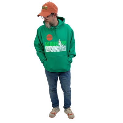 kelly green ski mississippi hoodie