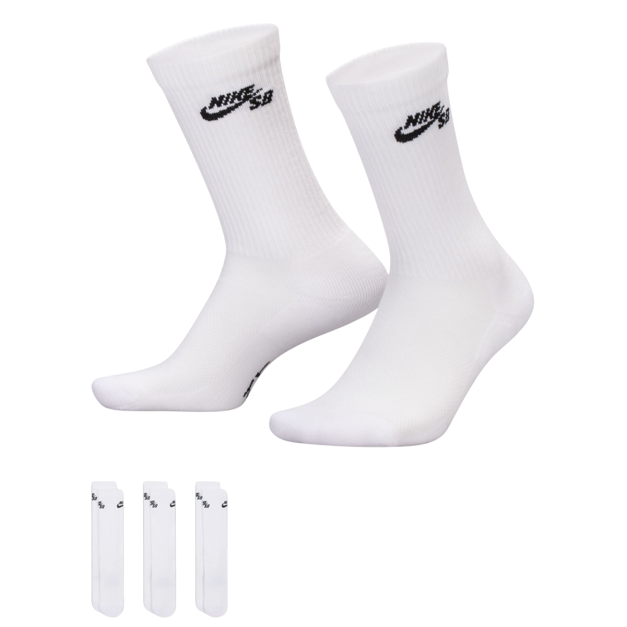 white nike sb skateboard sock