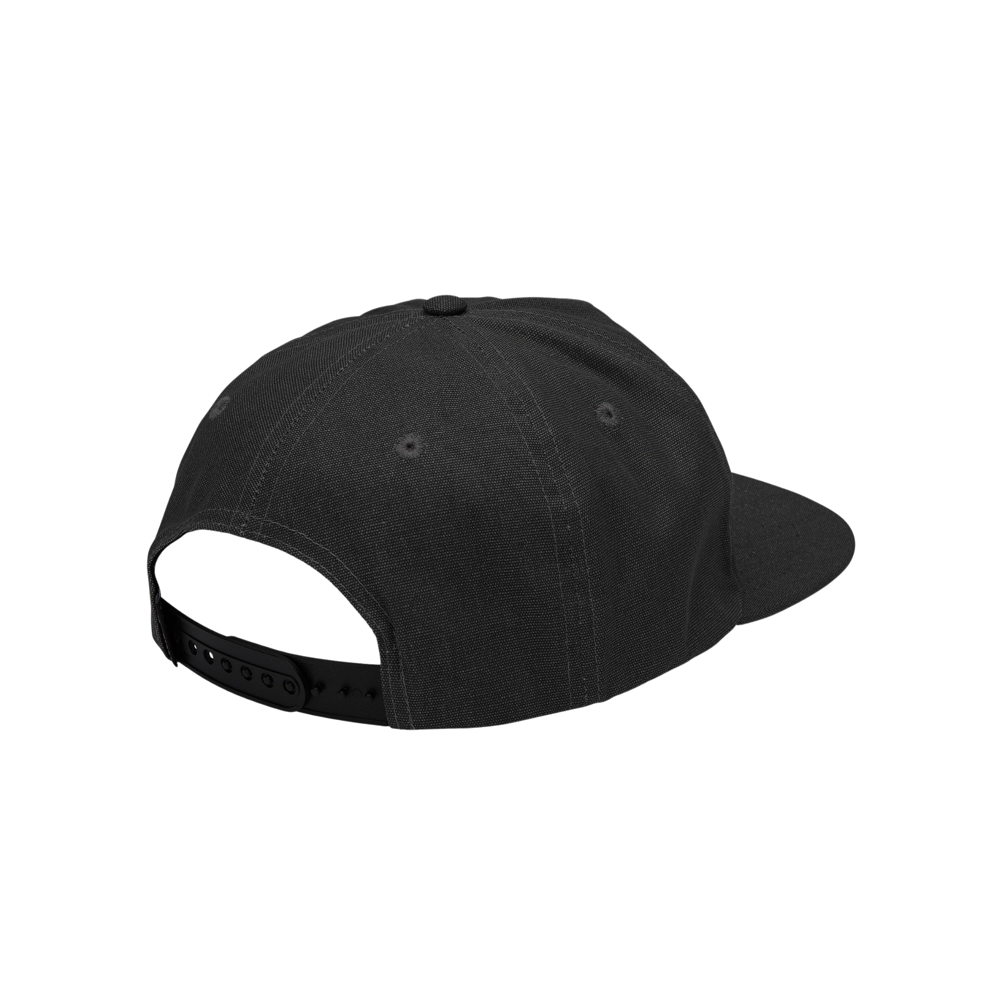 Black cap on a white background