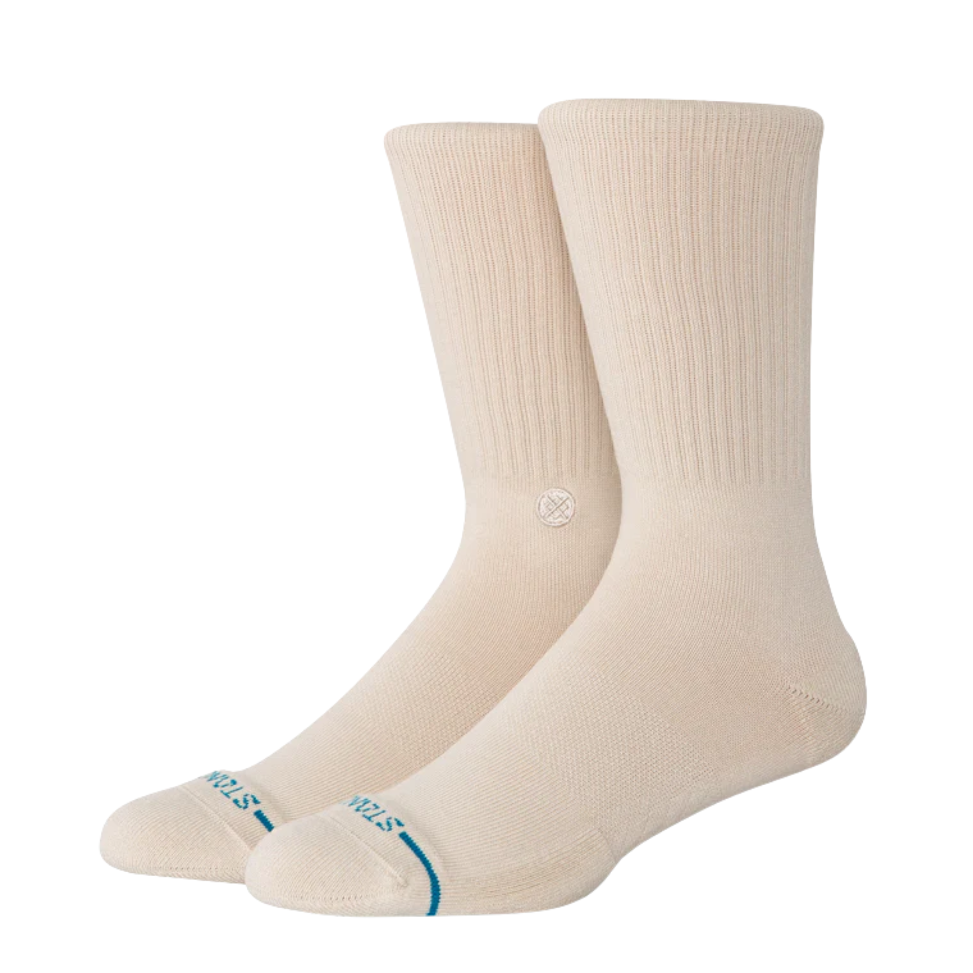 tan colored stance icon crew socks