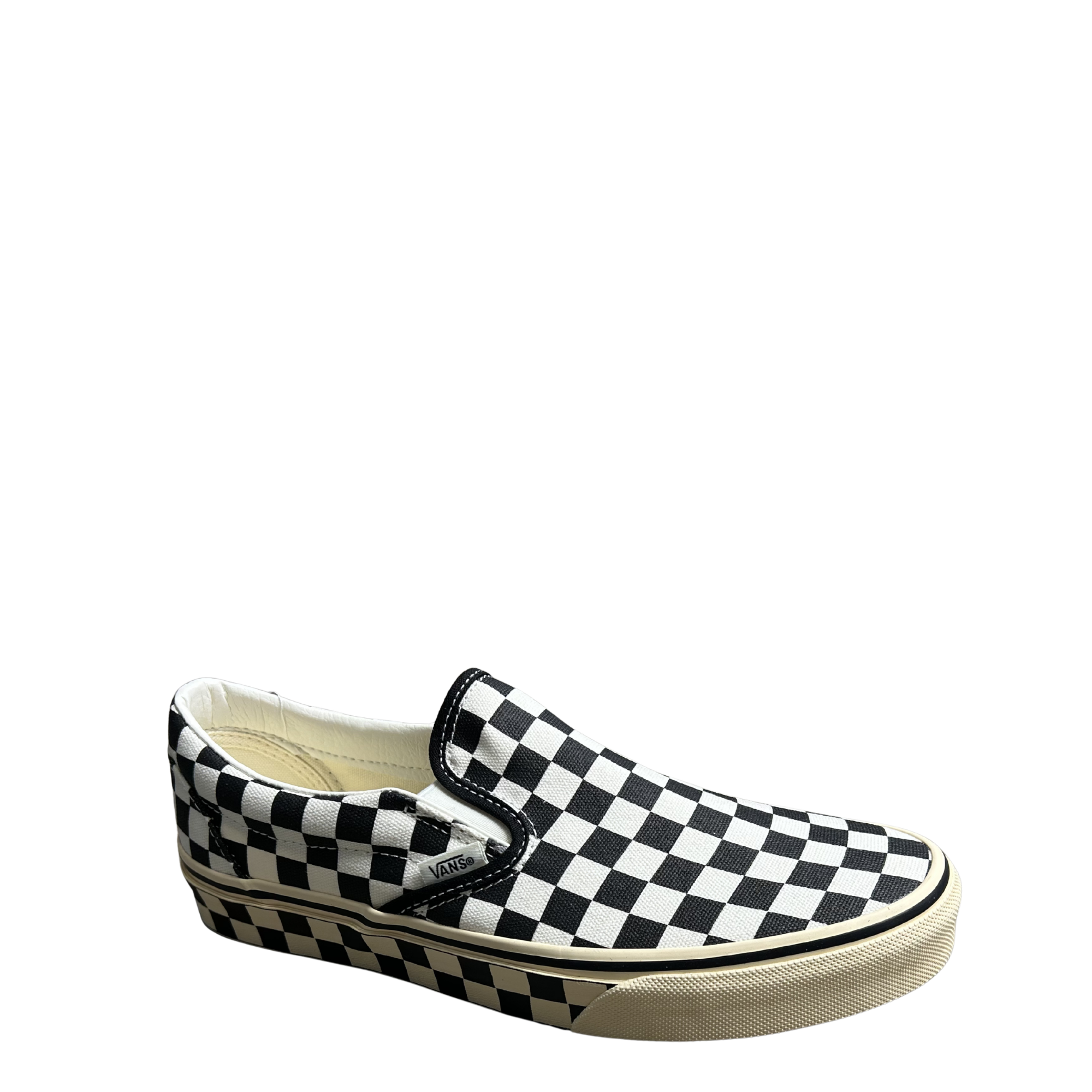 Vans Classic Slip-On - Checkerboard Black/Marshmallow