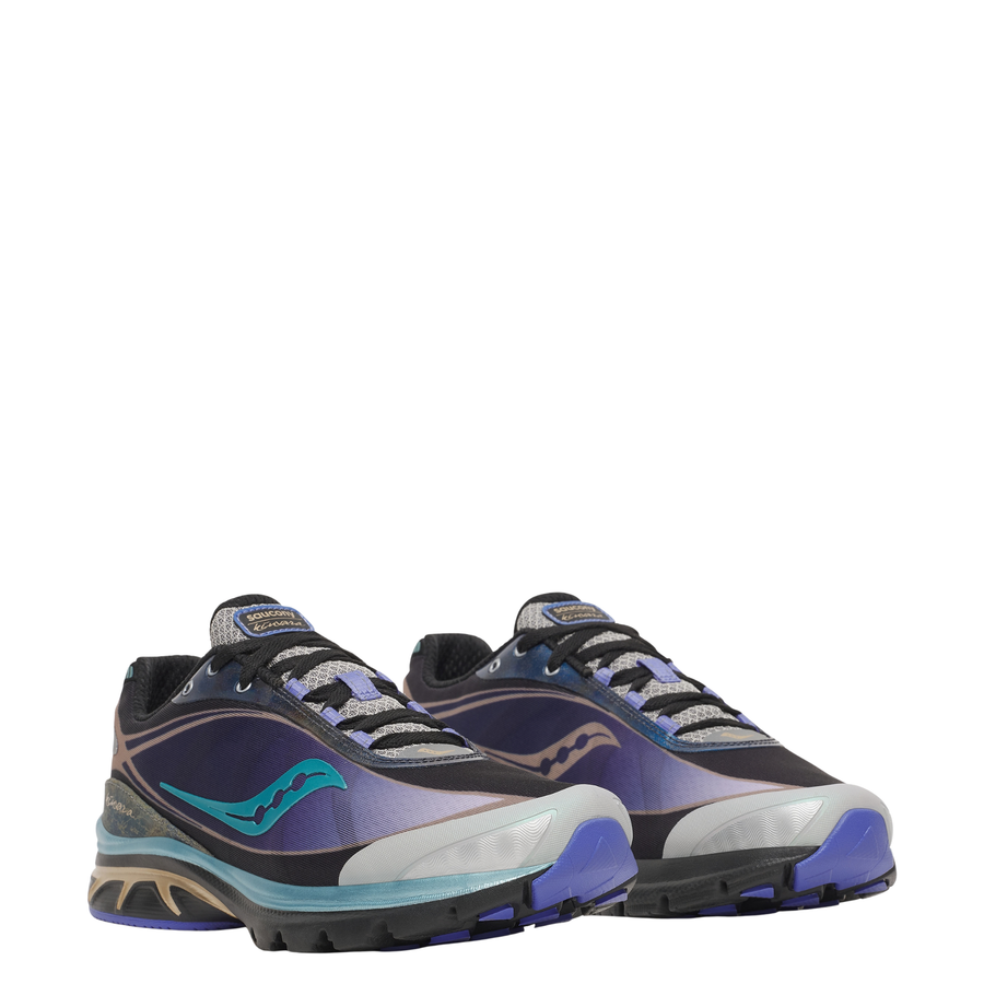 purple multi colored saucony originals Daikanyama Pack Kinvara sneaker