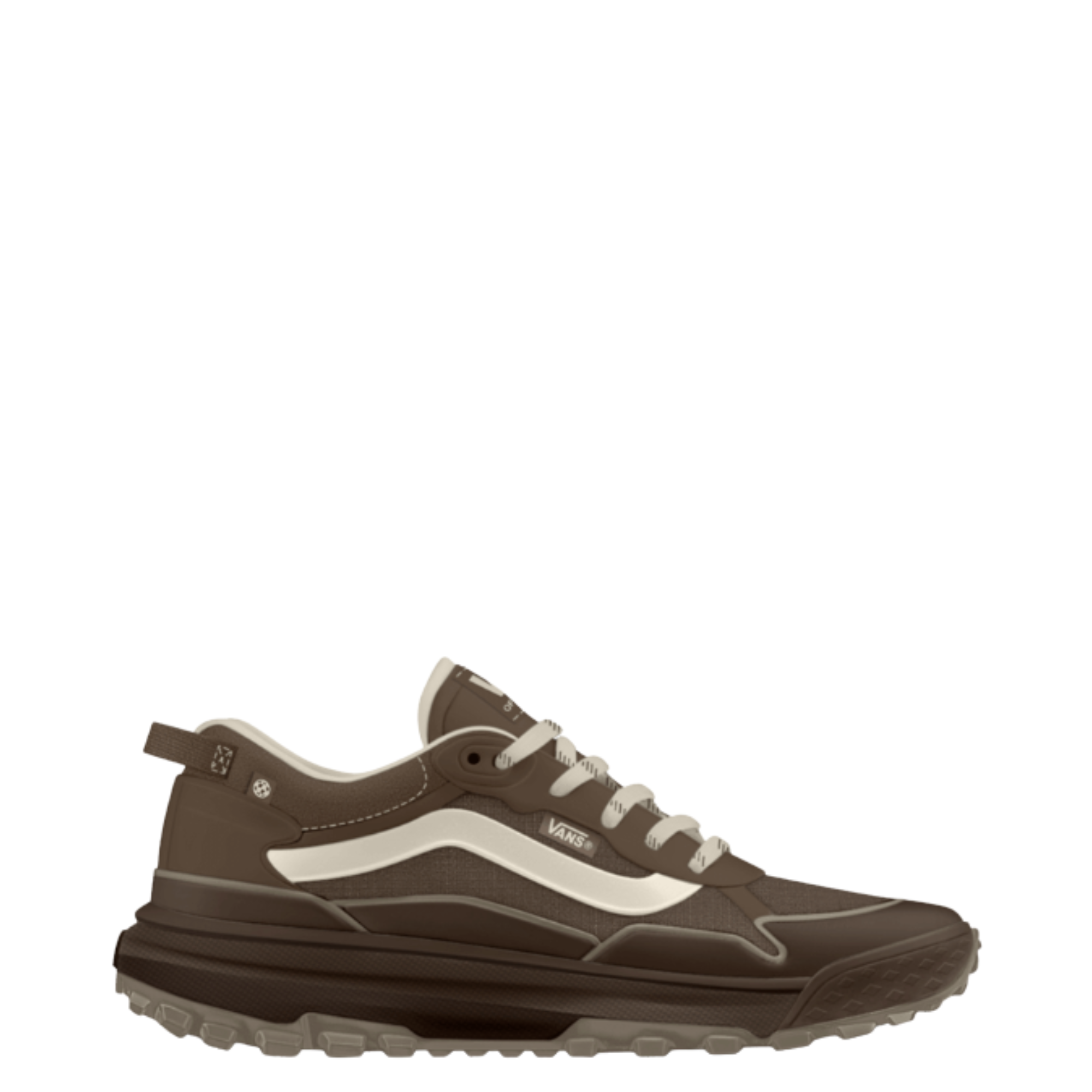 brown vans men's crosspath trail shoe on a white background