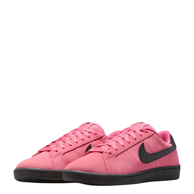 hot pink and black nike sb fc pack tennis classic with black sole on a white background