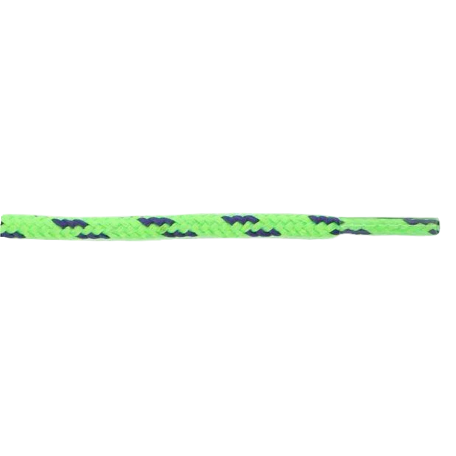 Swell-O-Phonic 45" Round Dual Tone Shoe Laces - Neon Green/Navy