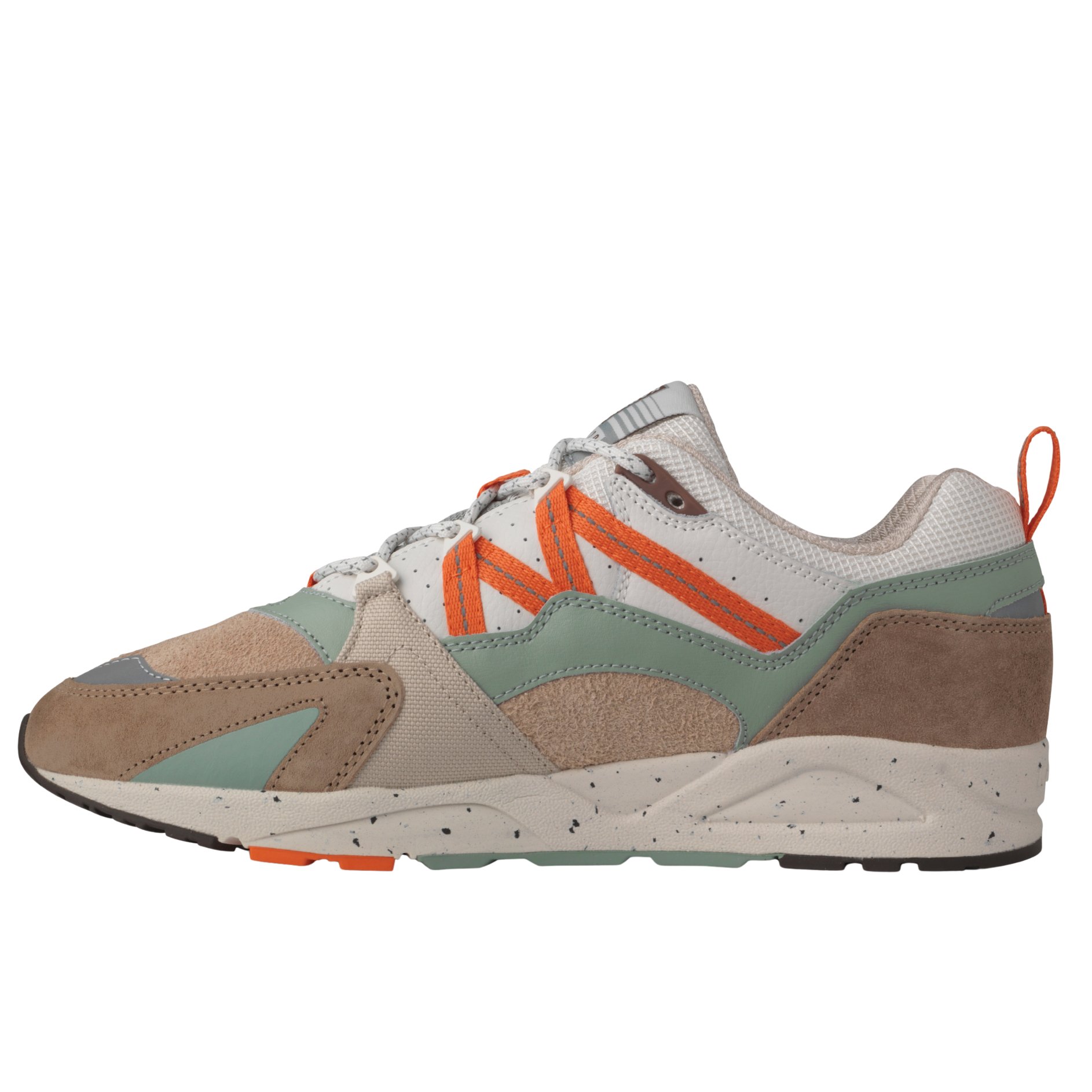Multicolored karhu fusion 2.0 men's  sneaker on a white background