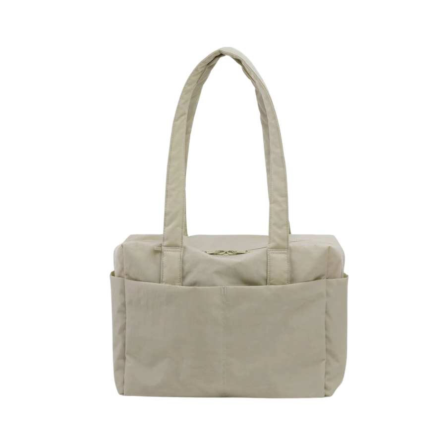 light green baggu everyday cloud tote bag on a white background