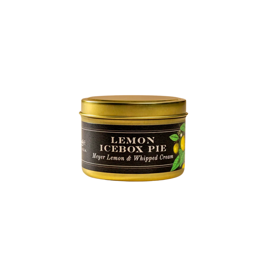 lemon icebox pie scented candle by scent library laurel mercantile