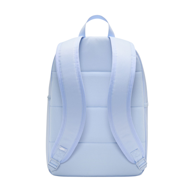 Light blue backpack with Nike logo on a white background