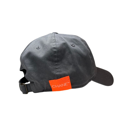 Gray king everyday hat by seven chane with a logo on a white background