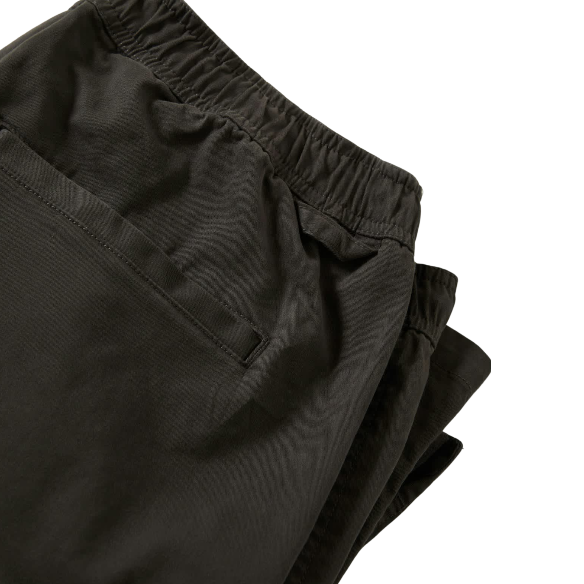 men's black brixton vintage wash short