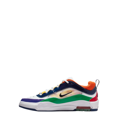 Multicolored nike sb air max ishod wair premium sneaker on a white background