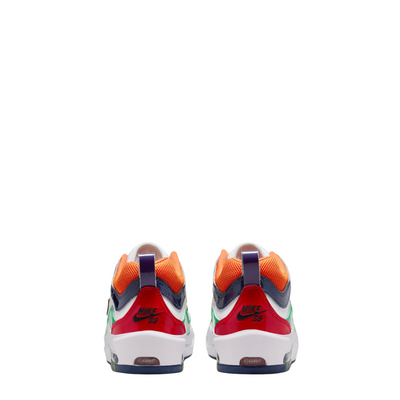 Multicolored nike sb air max ishod wair premium sneaker on a white background