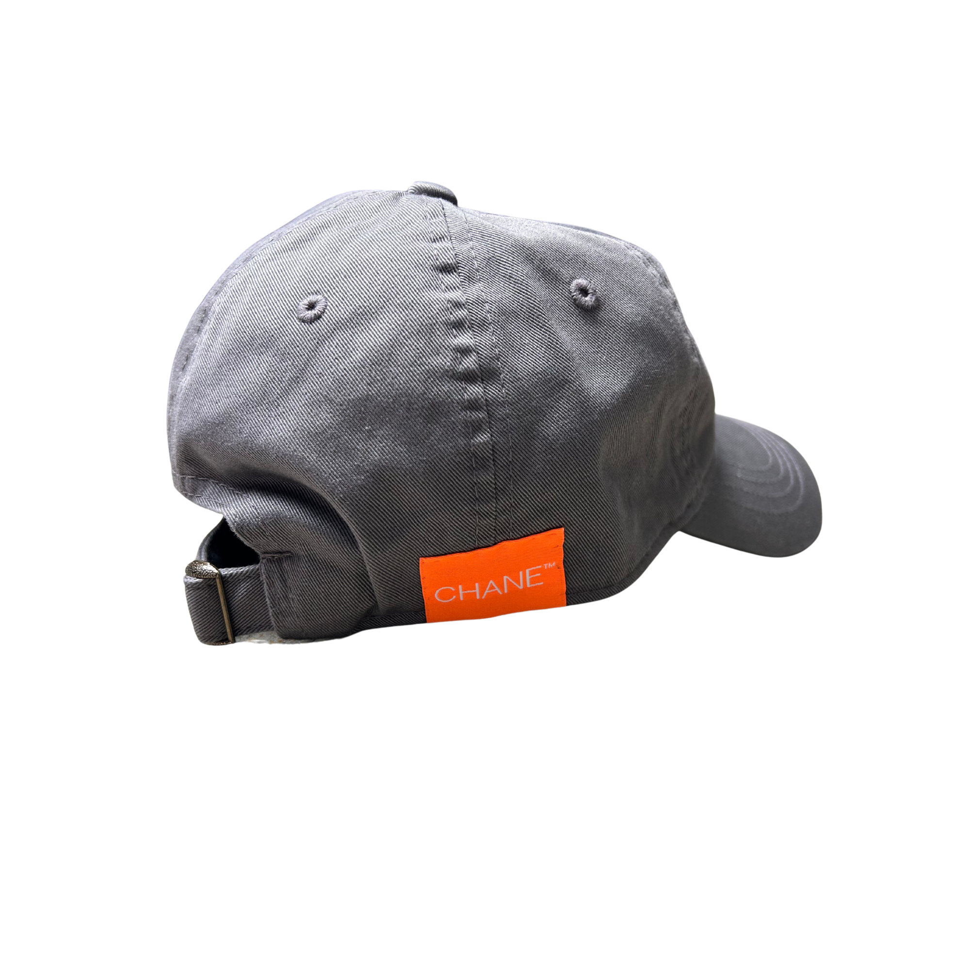 grey embroidered hat with brand mississippi on a red budweiser style logo