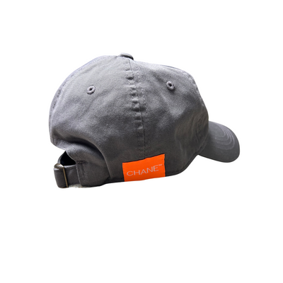 grey embroidered hat with brand mississippi on a red budweiser style logo