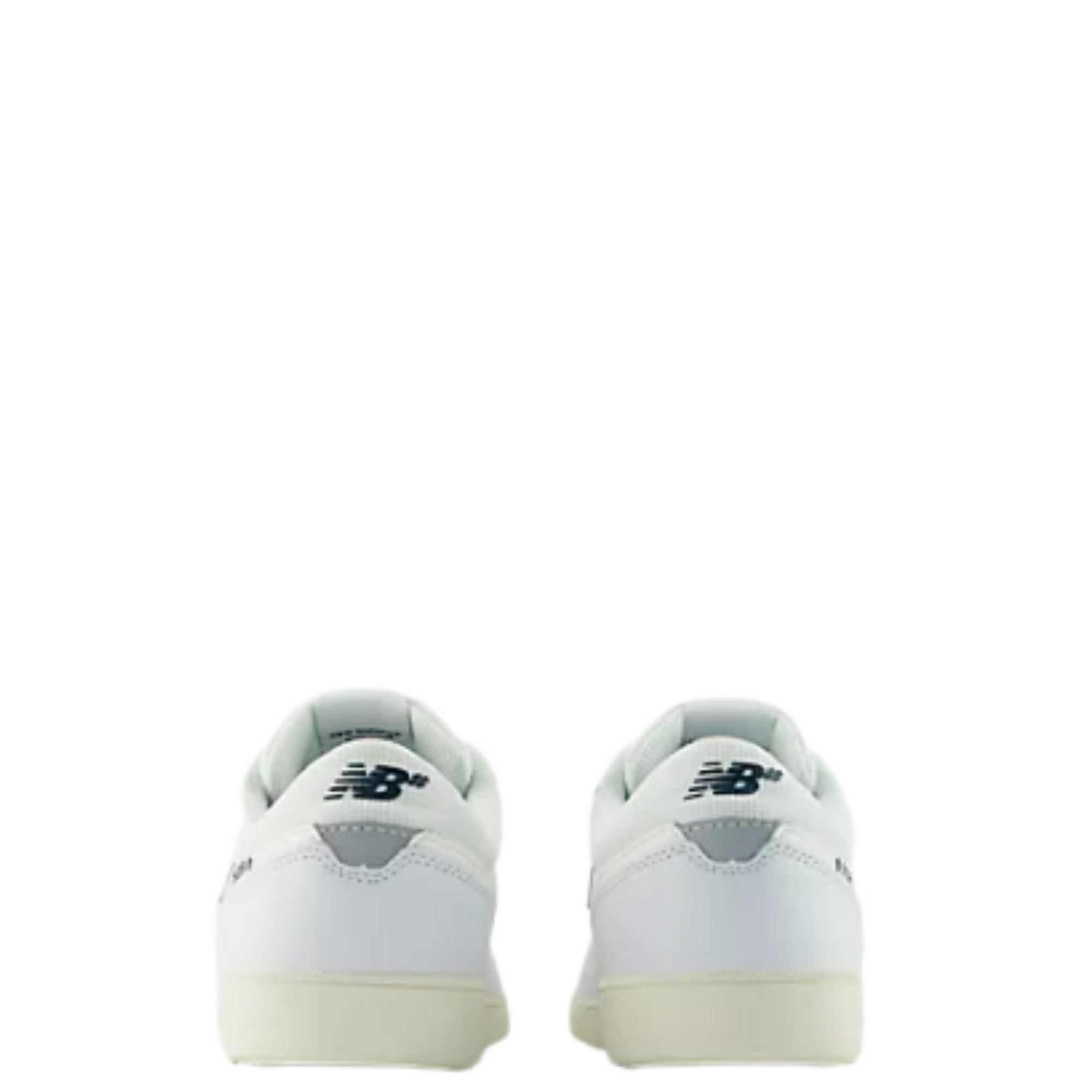 White new balance numeric brandon westgate 508 sneaker with a green 'N' logo on a white background