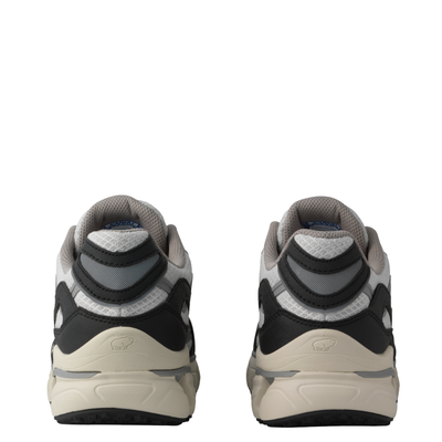 White and black Karhu Super Fulcrum Men's athletic shoe on a white background