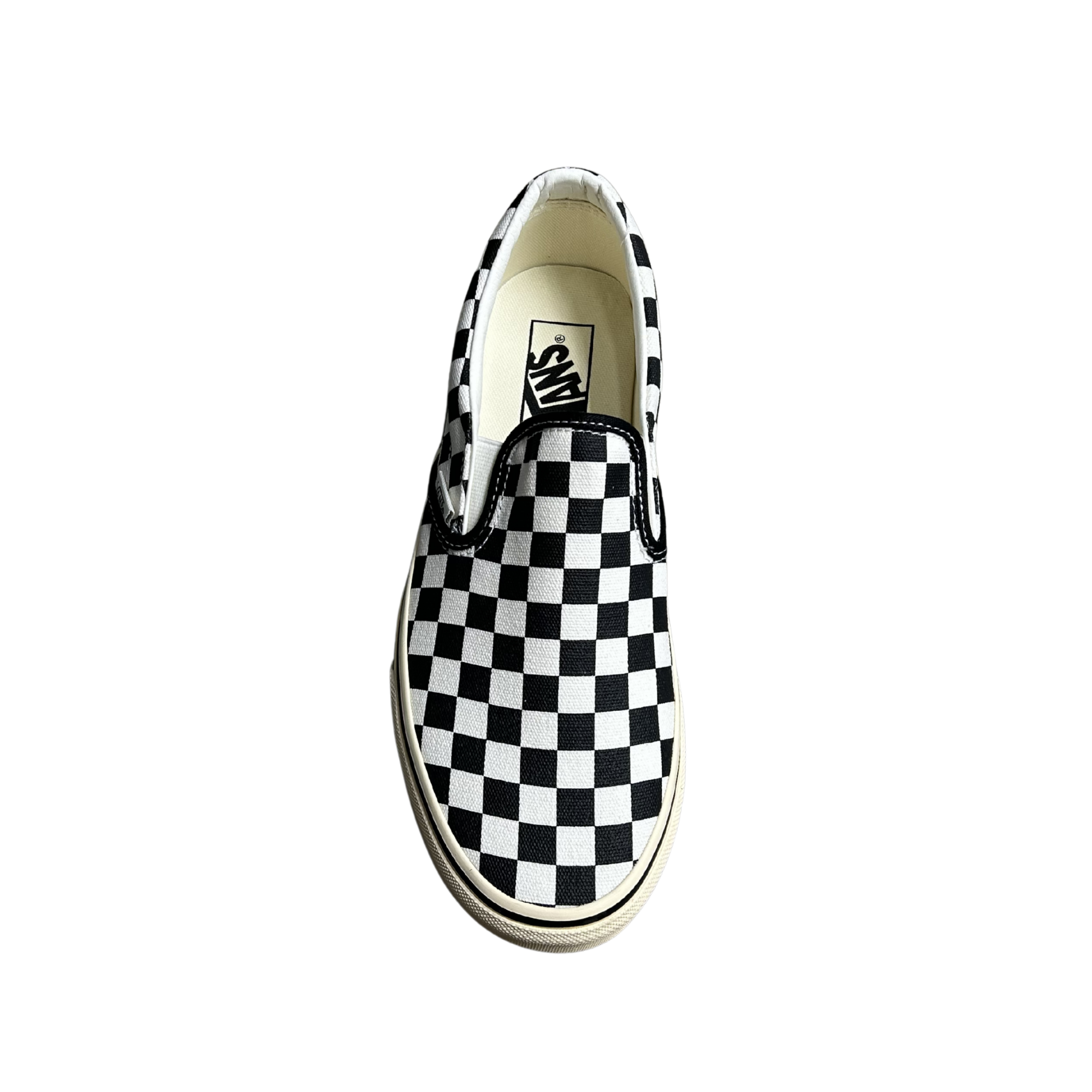 Vans Classic Slip-On - Checkerboard Black/Marshmallow
