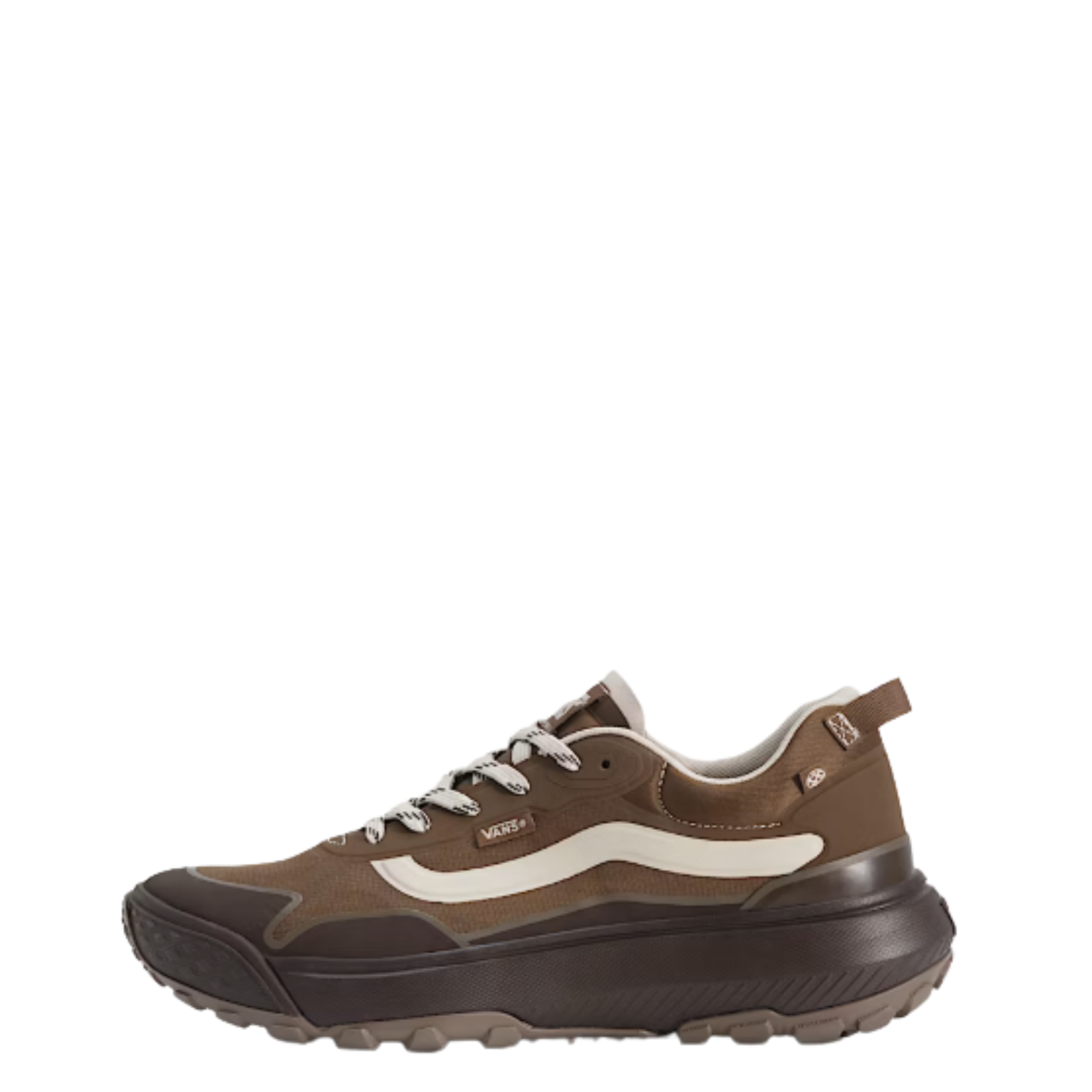 brown vans men's crosspath trail shoe on a white background