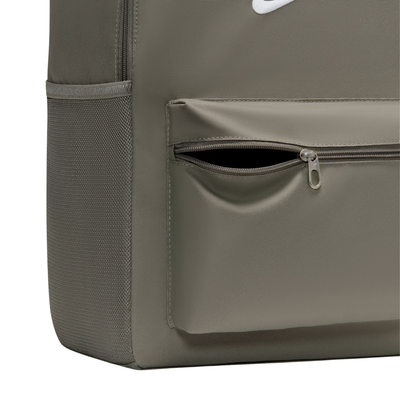 army green Nike backpack on a white background
