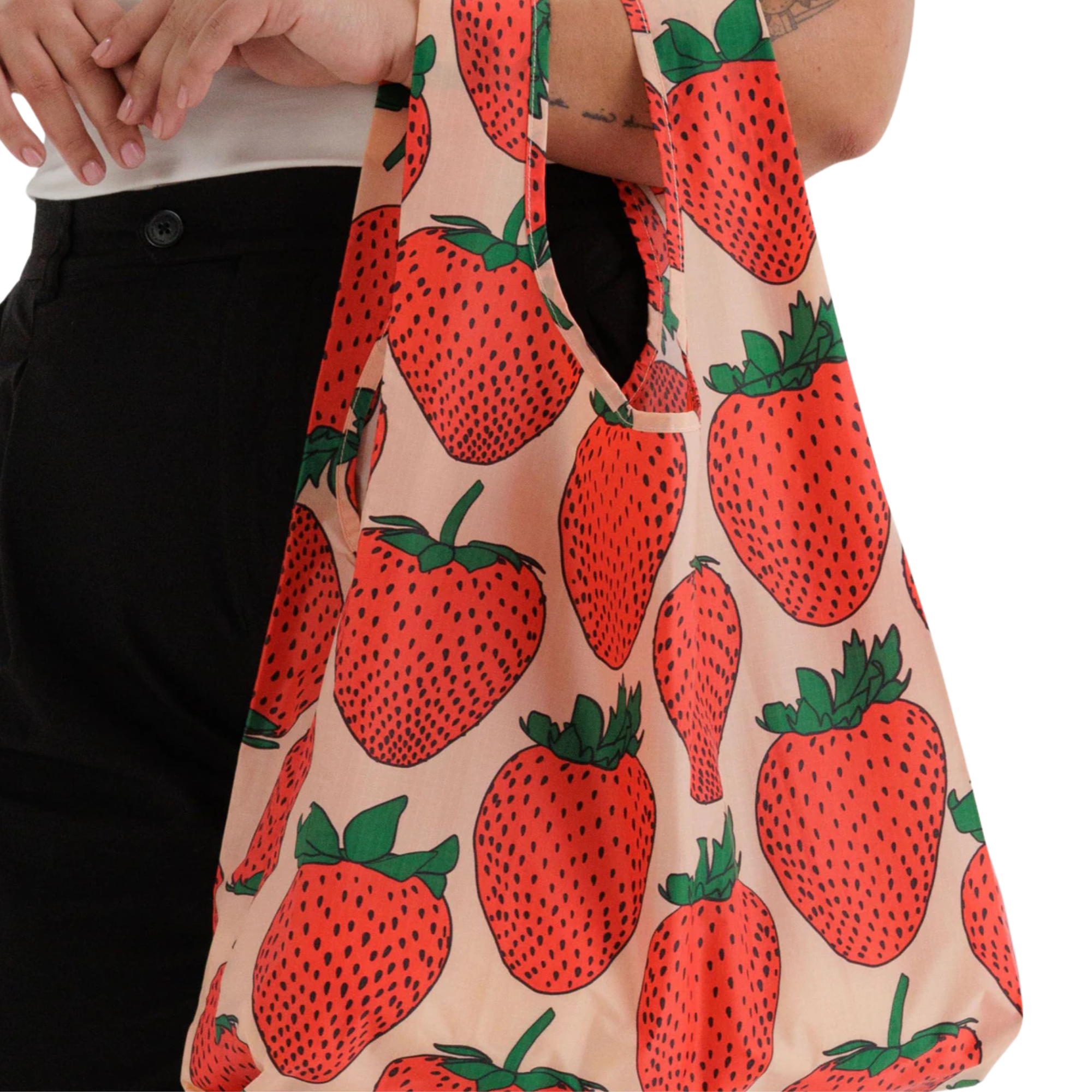 Baggu Standard Reusable Bag - Strawberry
