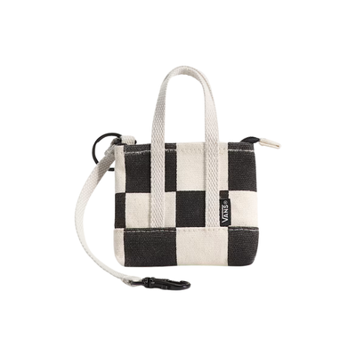 black and white checkerboard vans micro pergs backpack charm