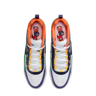 Multicolored nike sb air max ishod wair premium sneaker on a white background