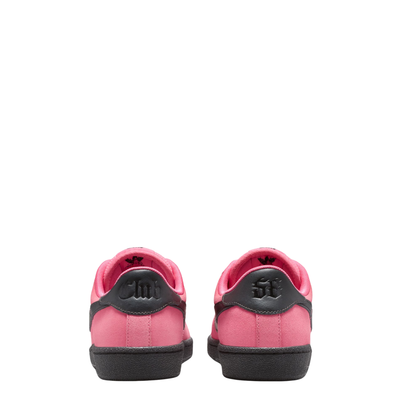 hot pink and black nike sb fc pack tennis classic with black sole on a white background