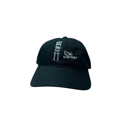 black king everyday hat by seven chane with a logo on a white background