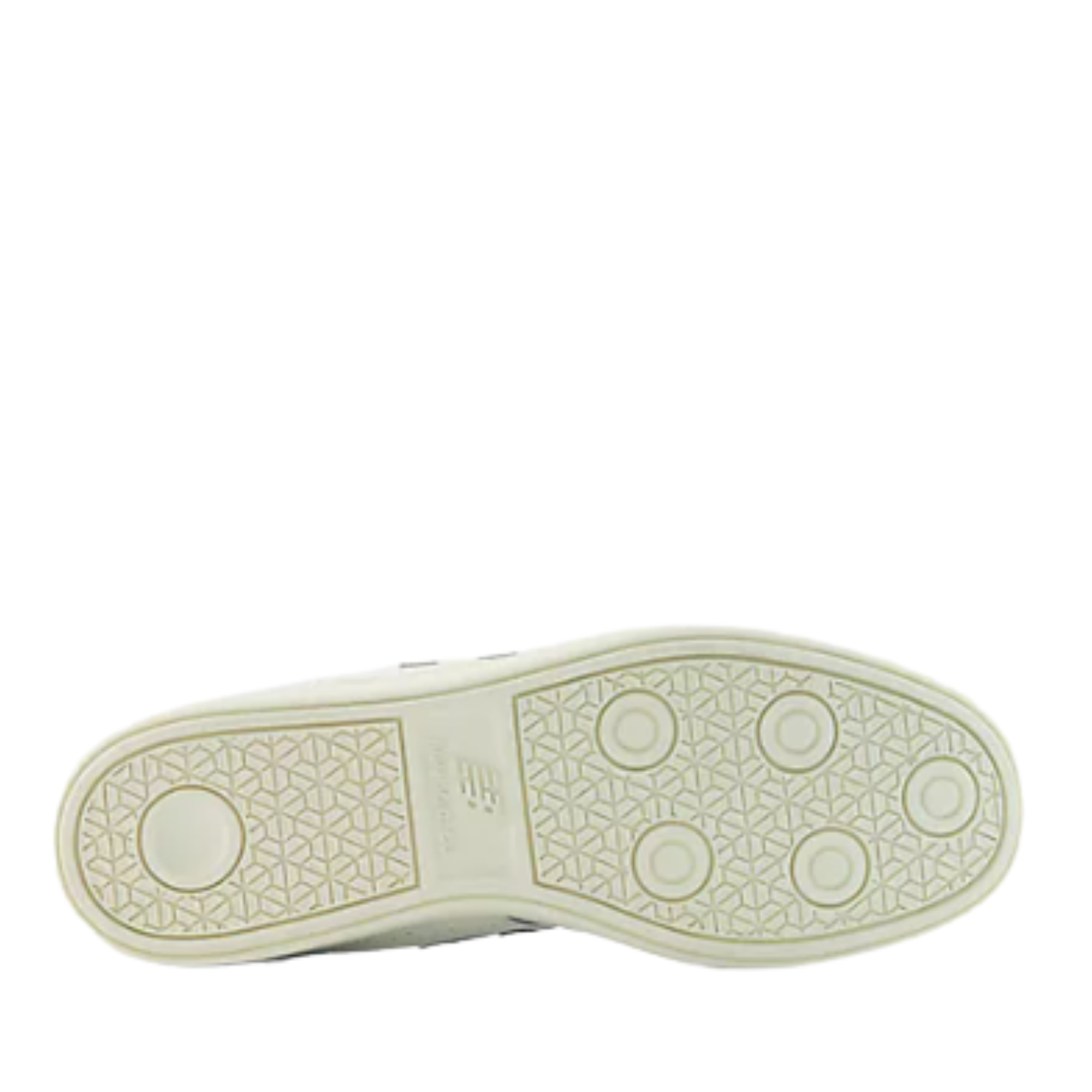 White new balance numeric brandon westgate 508 sneaker with a green 'N' logo on a white background