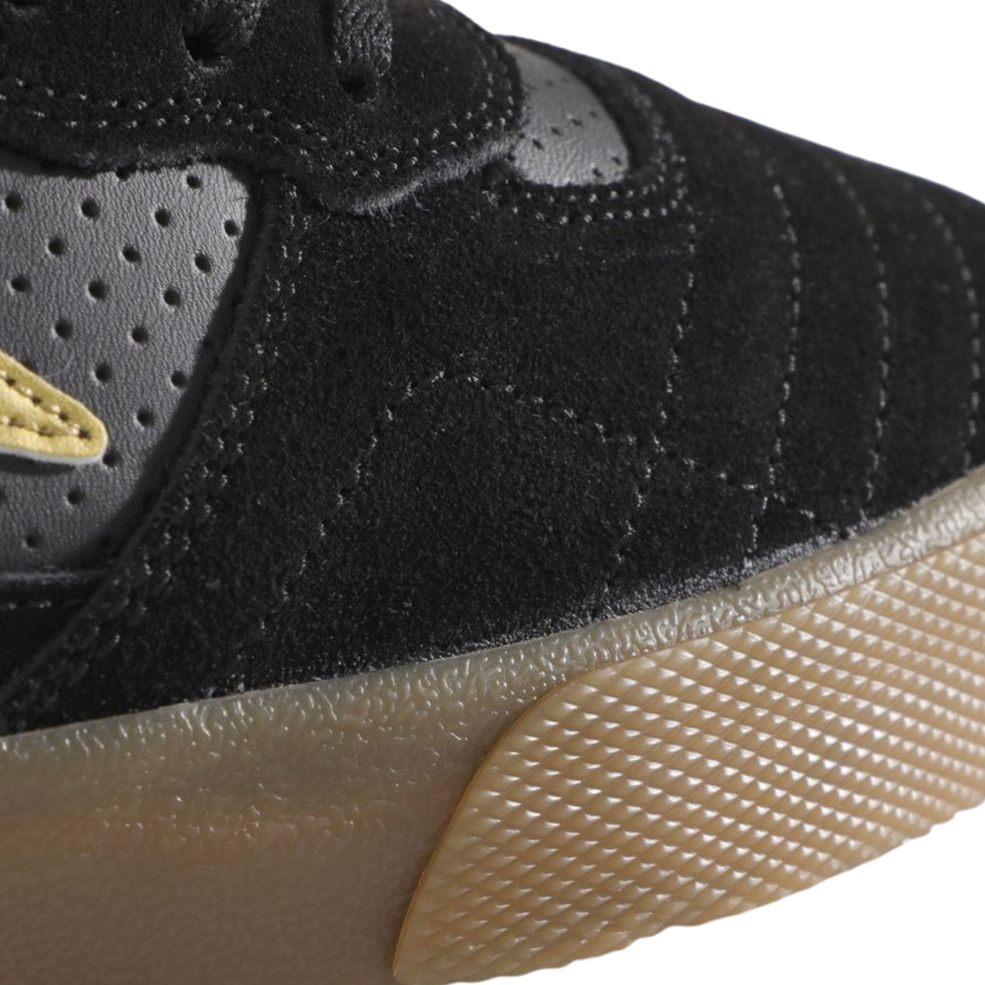 Black and gray lakai bastian salabanzi cambridge skate shoe shoe with red accents on a white background