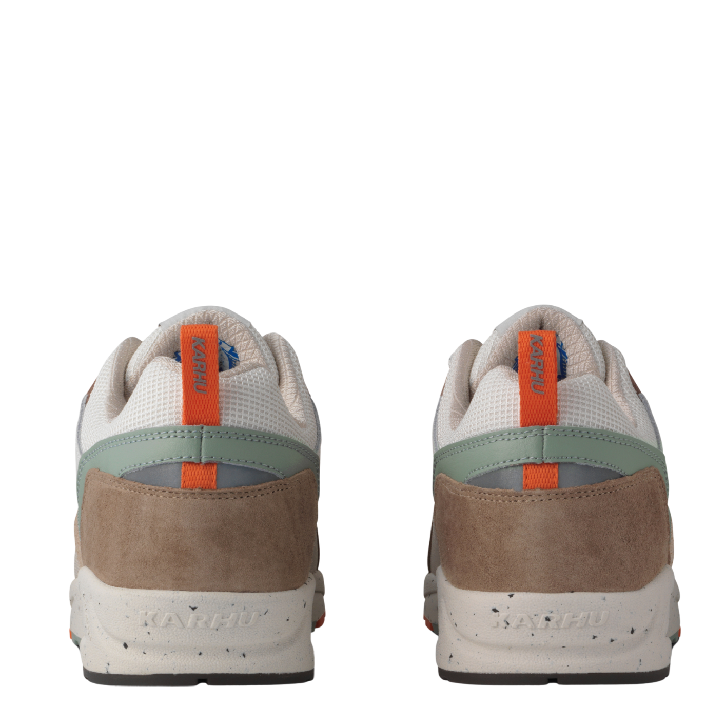 Multicolored karhu fusion 2.0 men's  sneaker on a white background