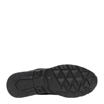 all black gore-tex saucony originals shadow 6000 sneaker on a white background