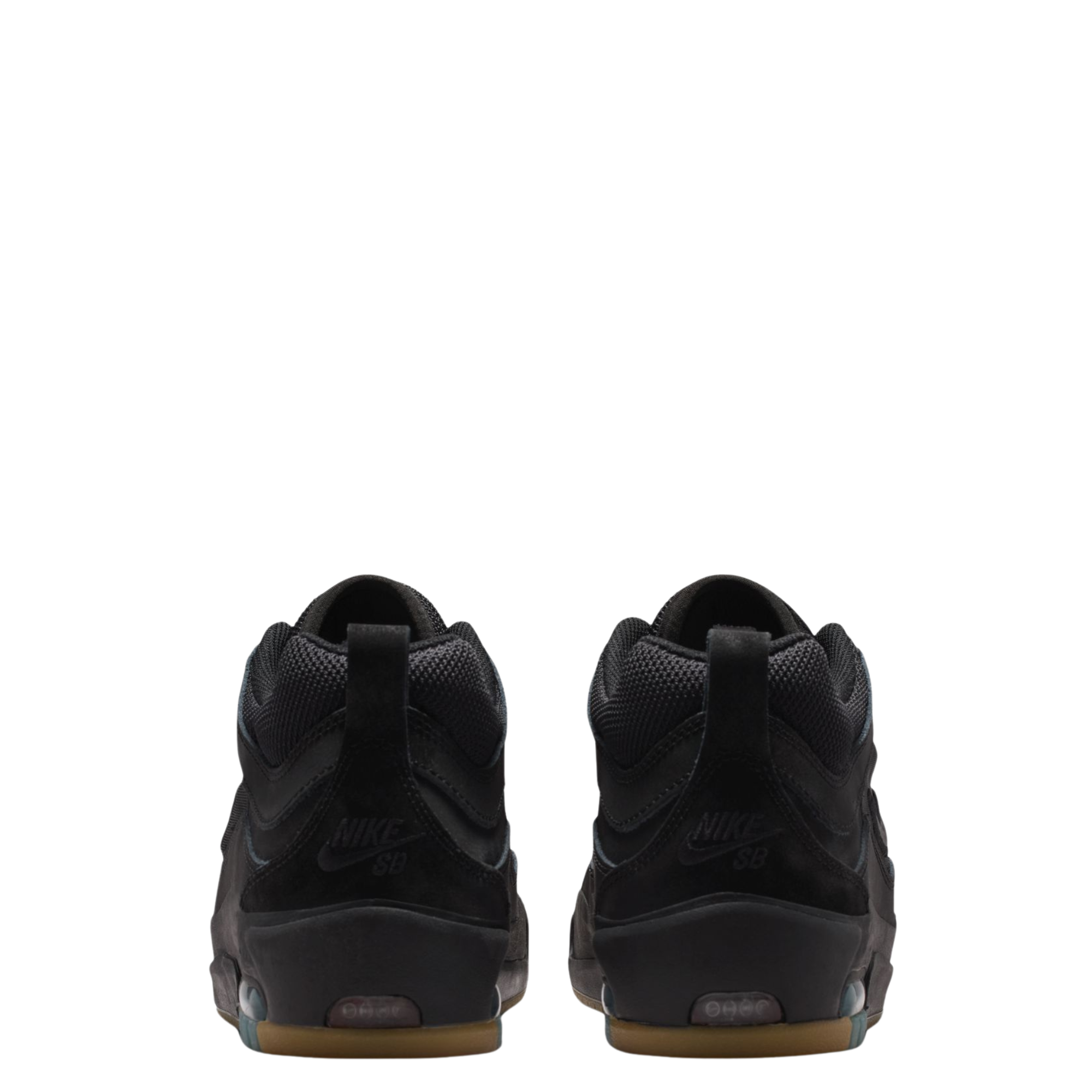 all black nike sb ishod wair skateboard sneaker