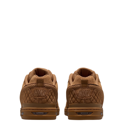 all tan nike sb paul rodriguez skateboard shoe on a white background